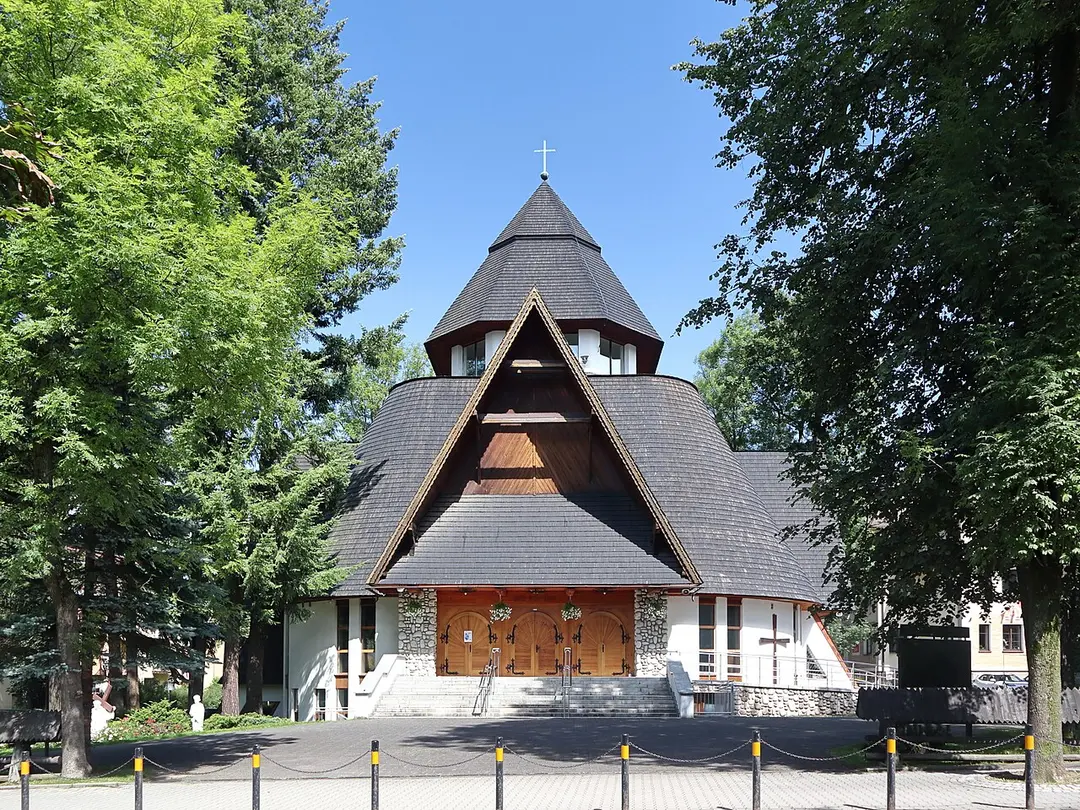 Divine Mercy church in Zakopane