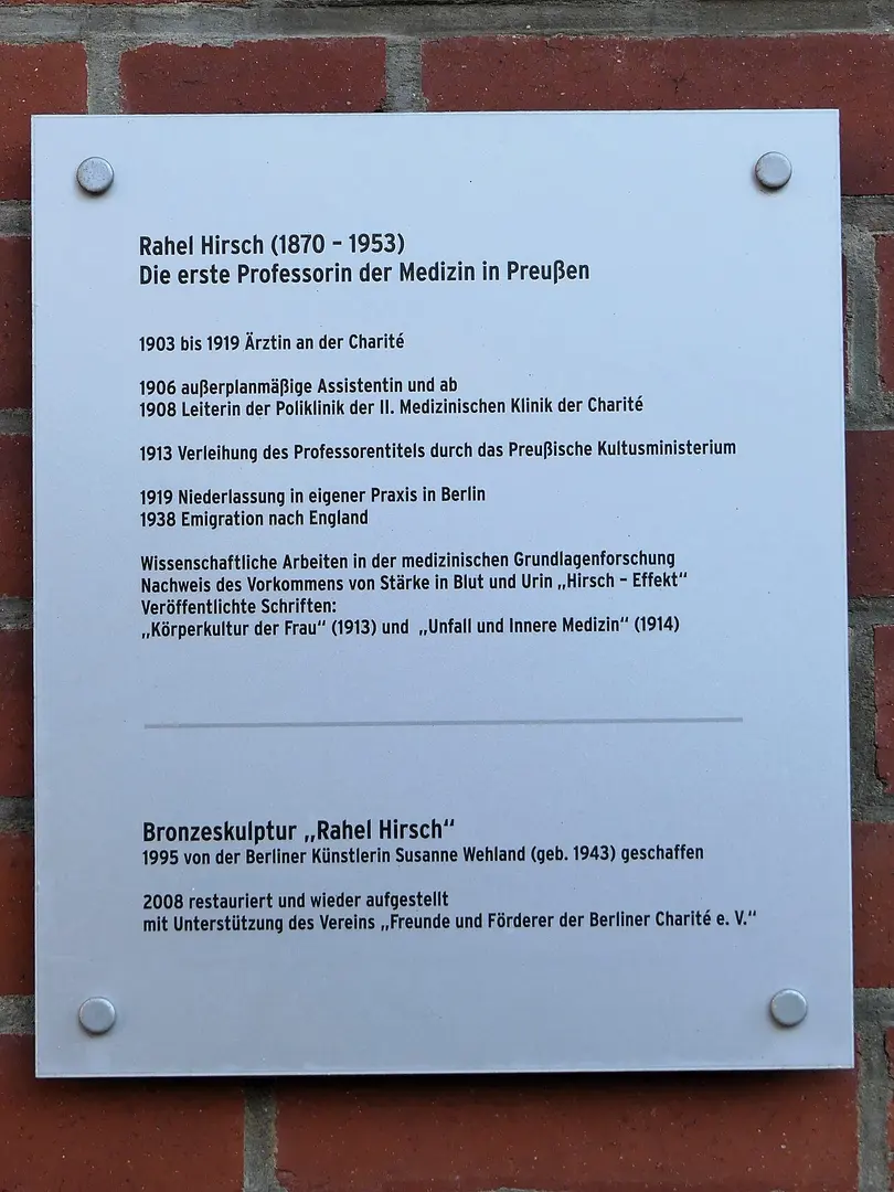 Rahel-Hirsch-Büste