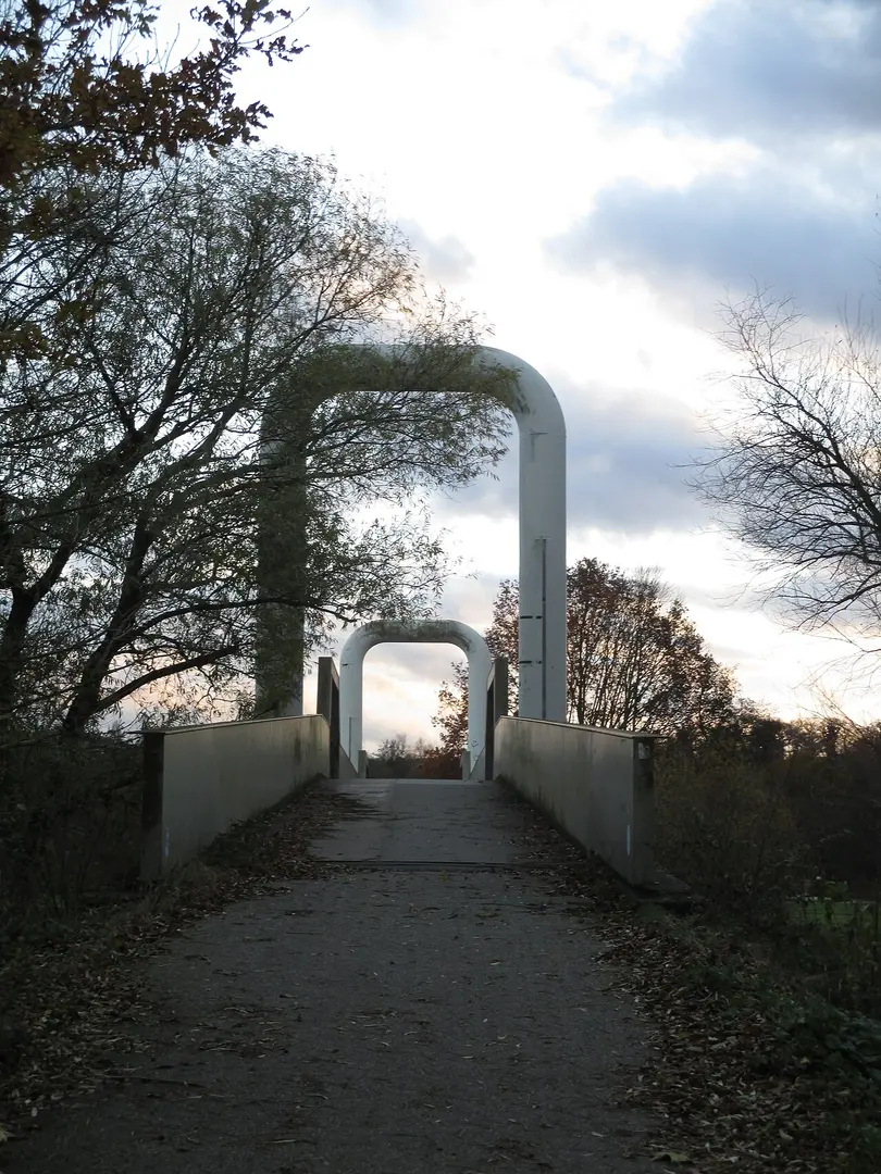 Schwimmbrücke Holtey