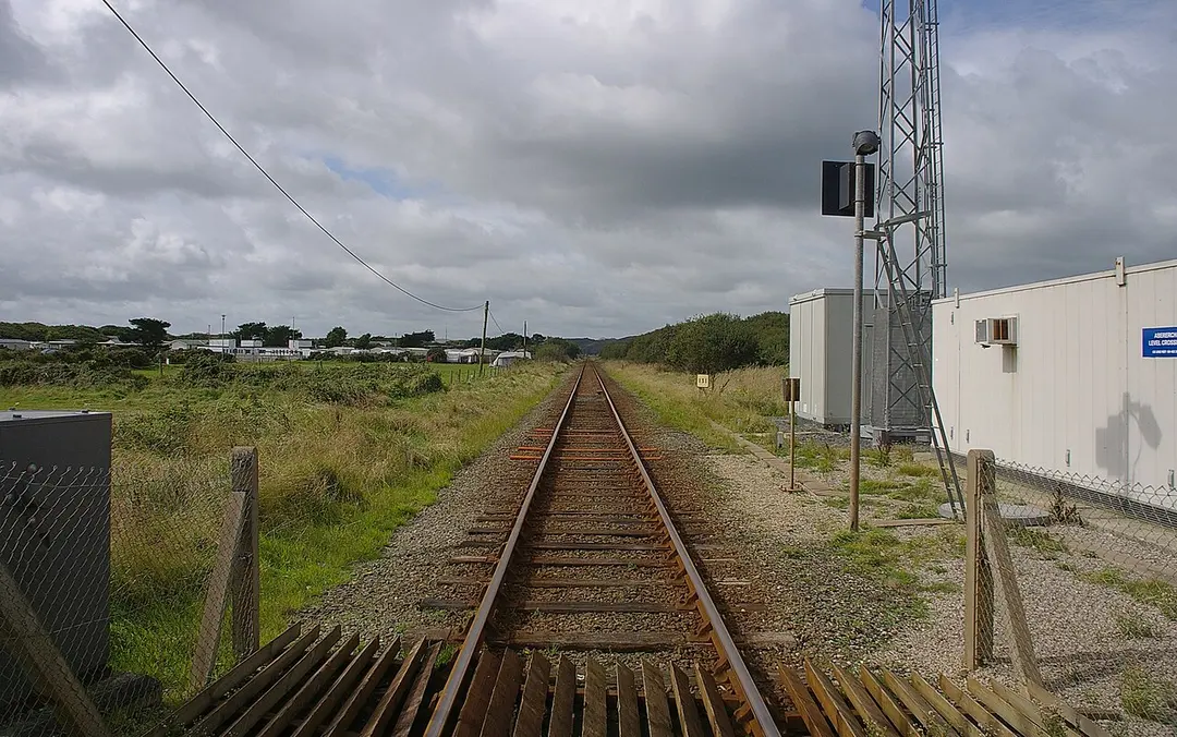 Abererch railway station