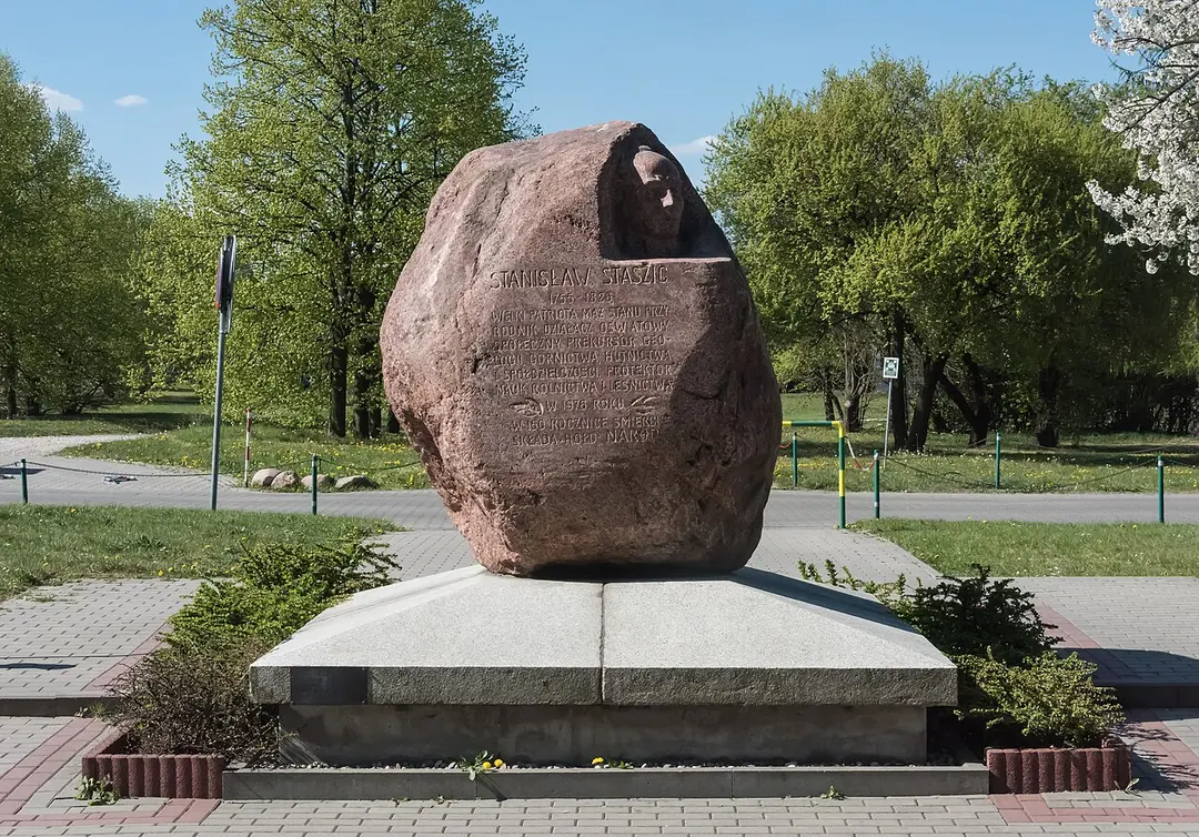 Stanisław Staszic Monument in Warsaw