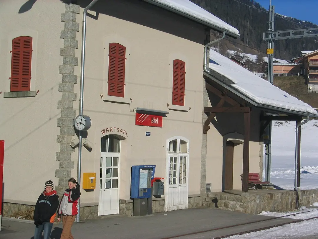 Bahnhof Biel (Goms)