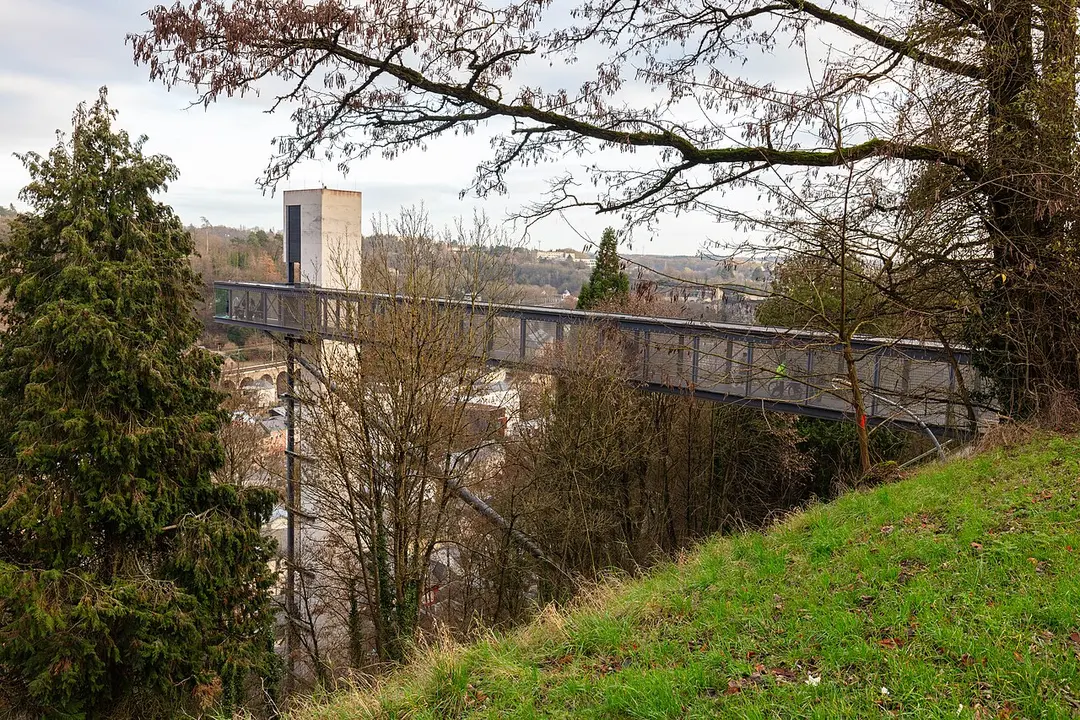 Panorama-Aufzug Pfaffenthal