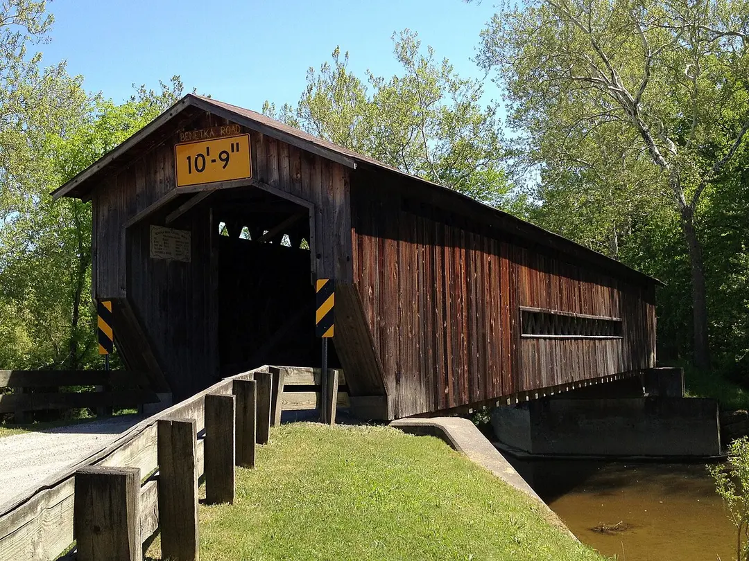 Benetka Road Covered Bridge