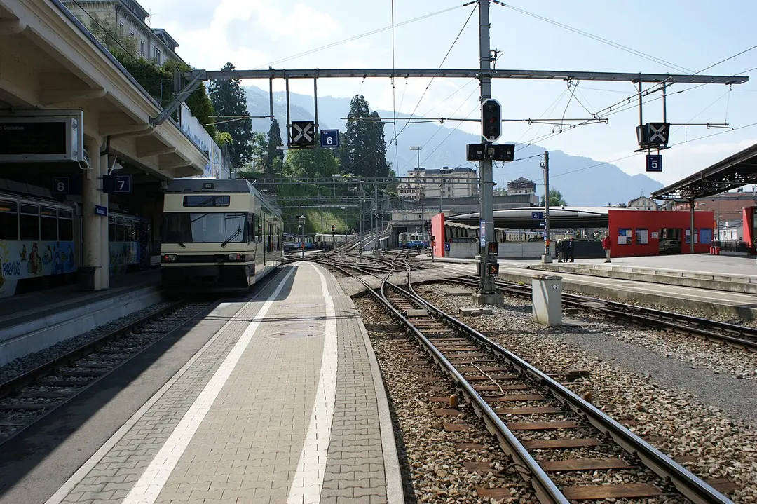 Montreux railway station