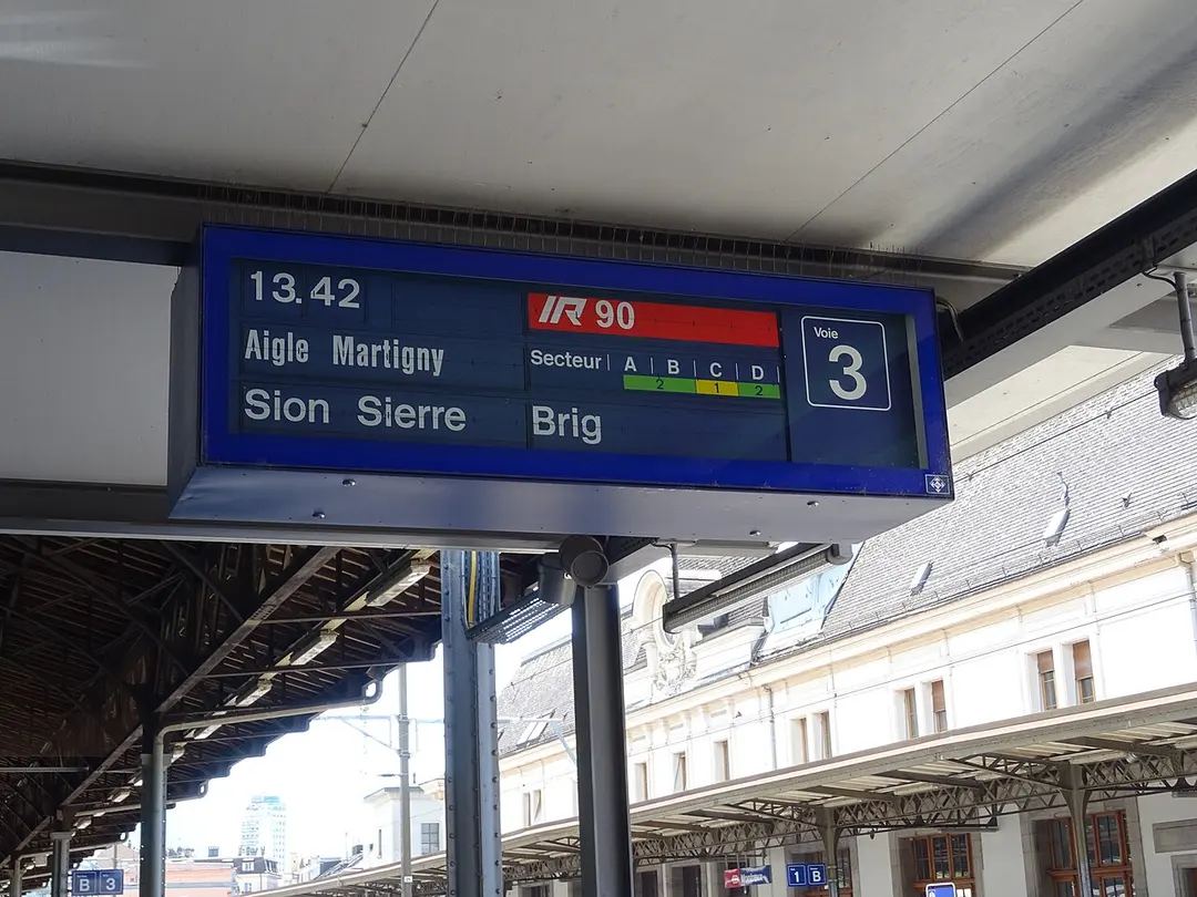 Montreux railway station