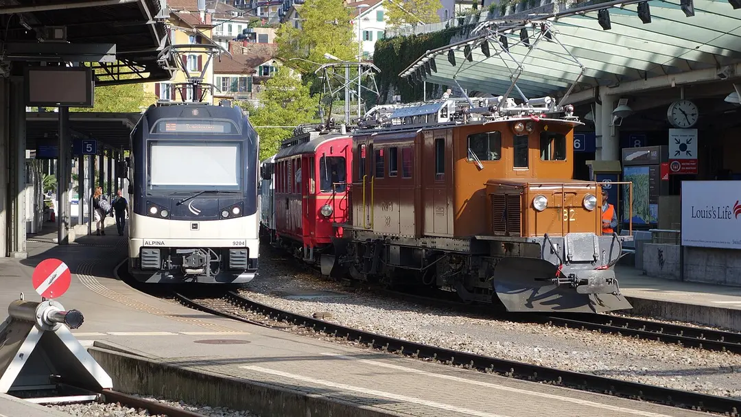 Montreux railway station