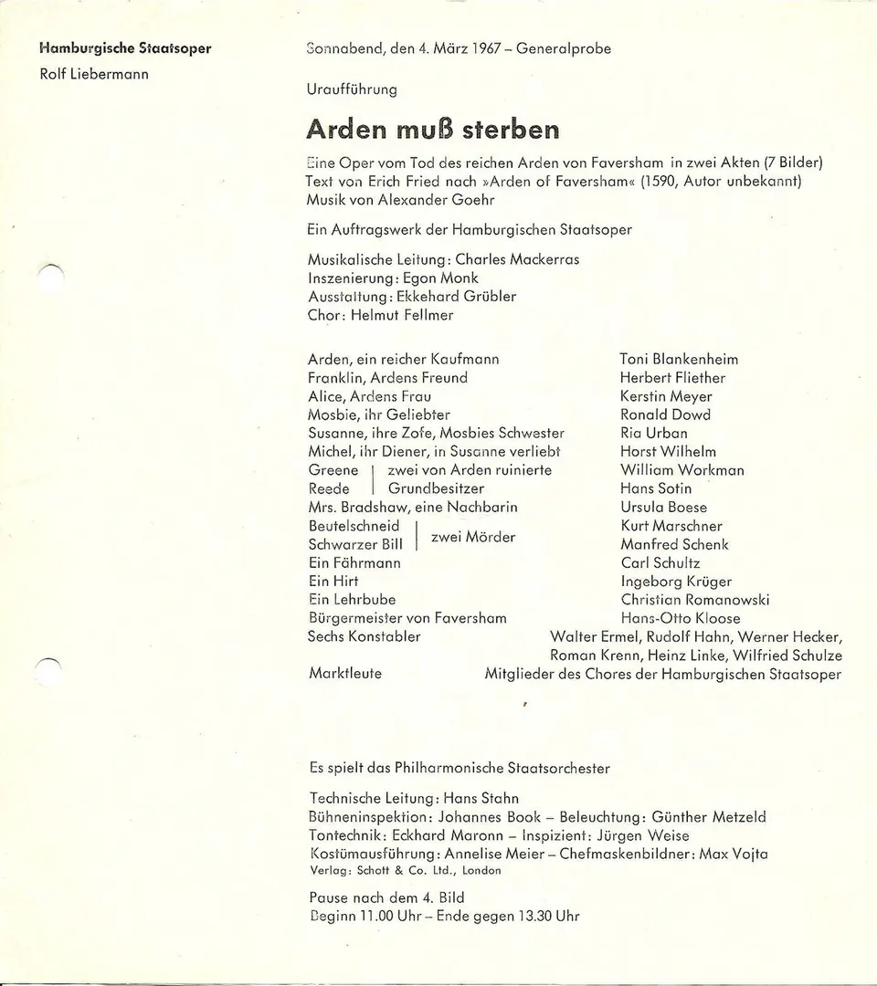Hamburgische Staatsoper