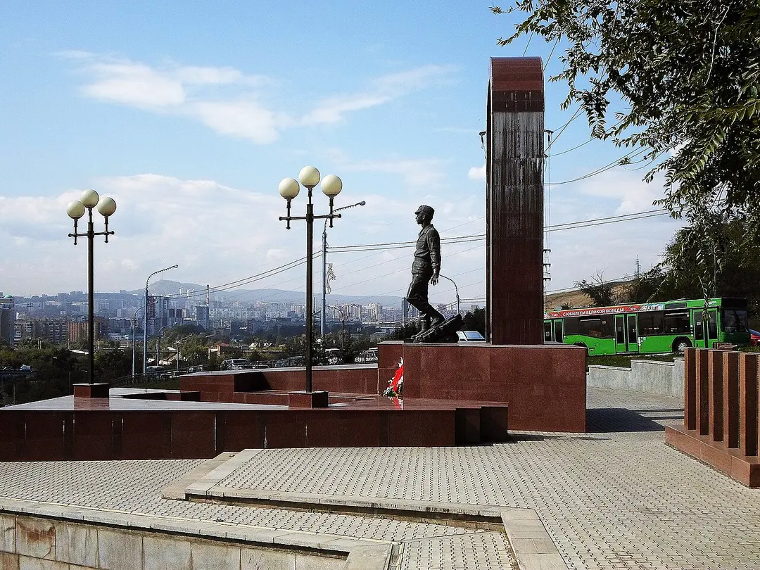 Monument to soldiers-internationalists, Krasnoyarsk