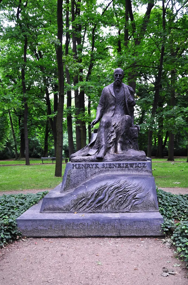 Henryk Sienkiewicz Monument Warsaw