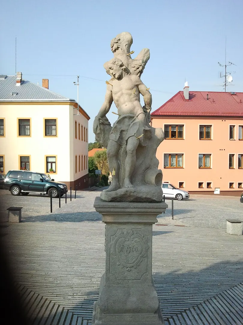Socha sv. Šebestiána