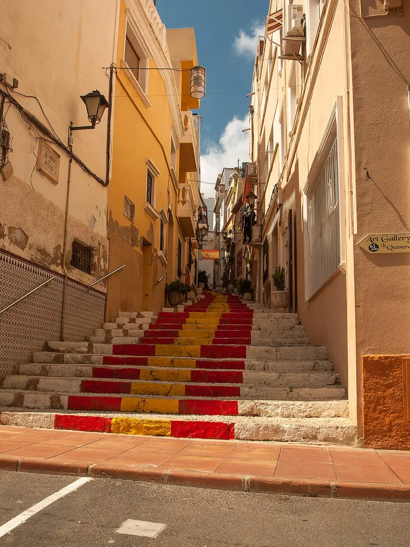 Escaleras Bandera España