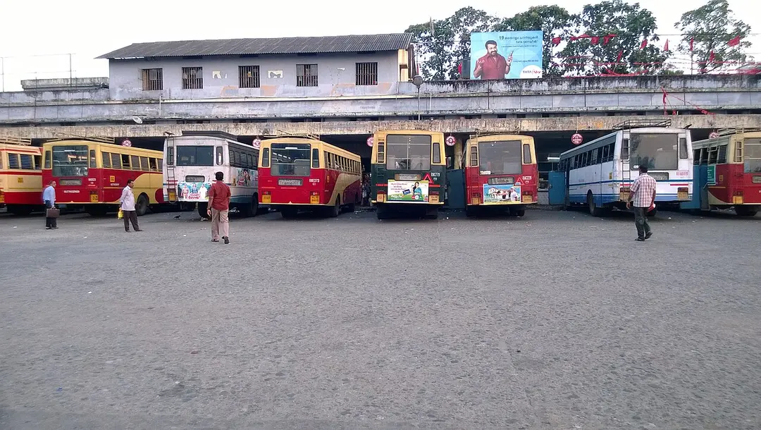 Thrissur KSRTC Bus Station