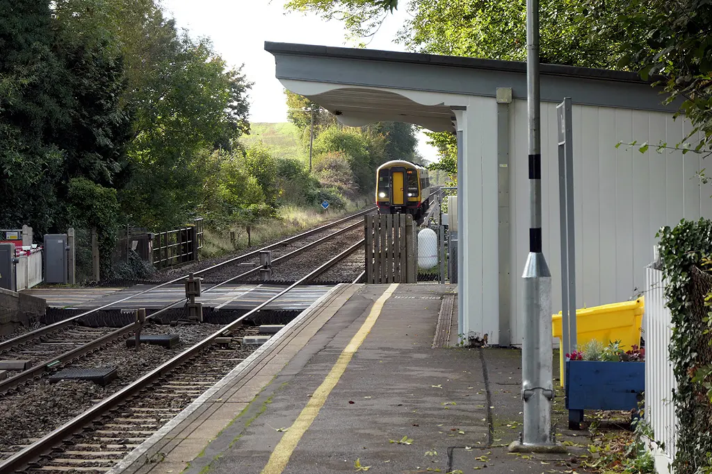Dean railway station