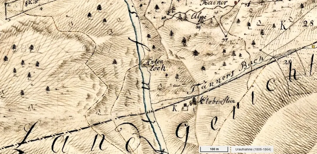 Durchbruchstal der Tiroler Achen