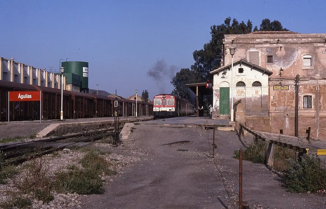 Train station of Águilas