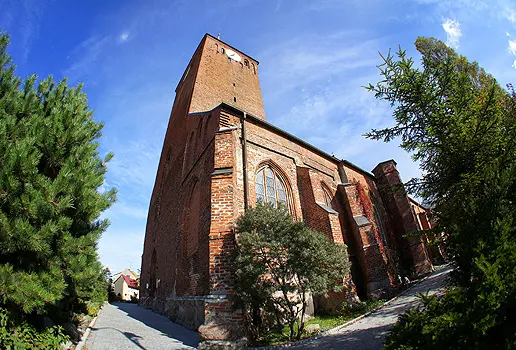 Our Lady of Częstochowa church in Darłowo
