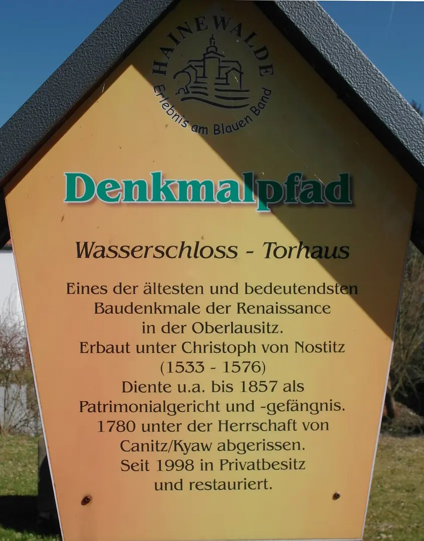 Wasserschloss Hainewalde