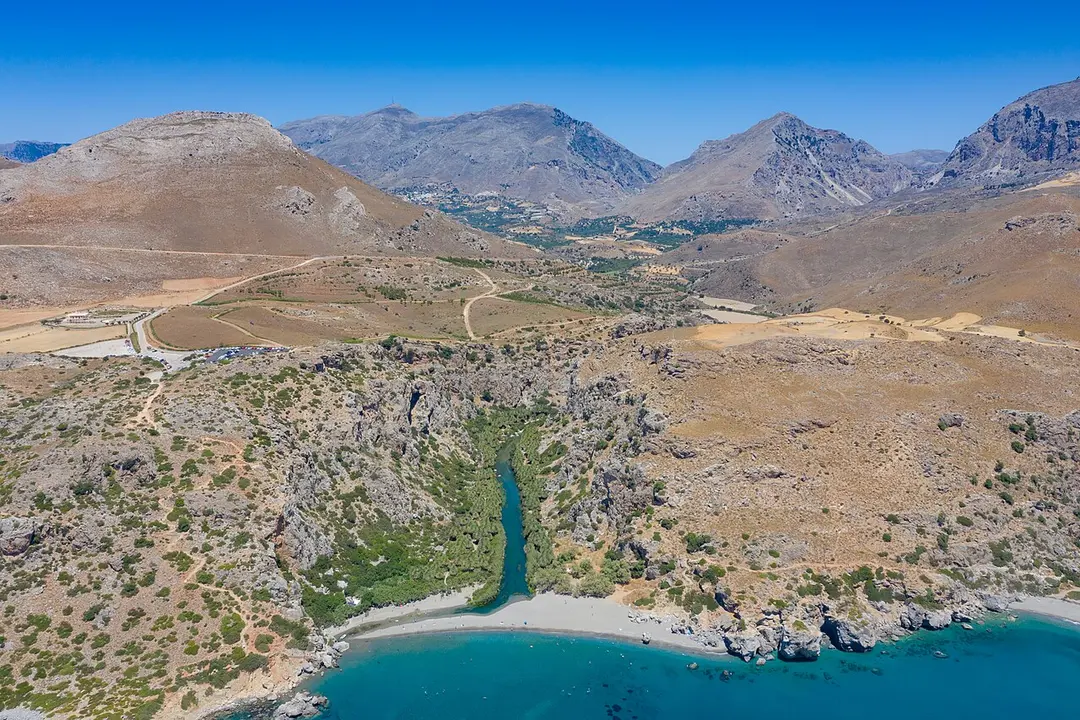 Palmenstrand von Preveli