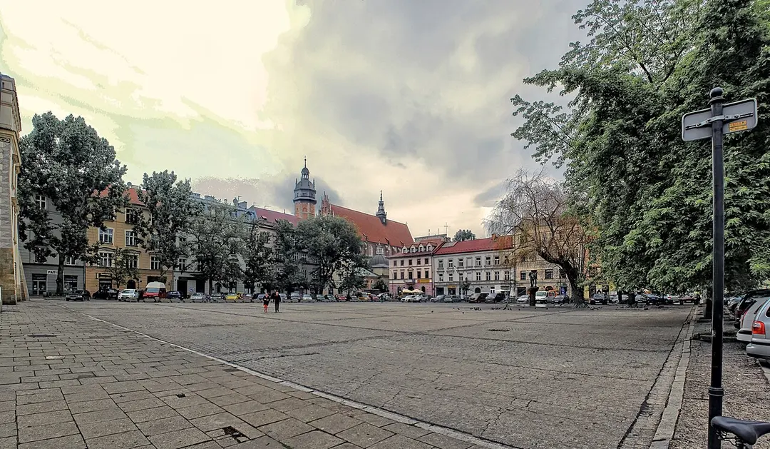 Wolnica Square in Kraków