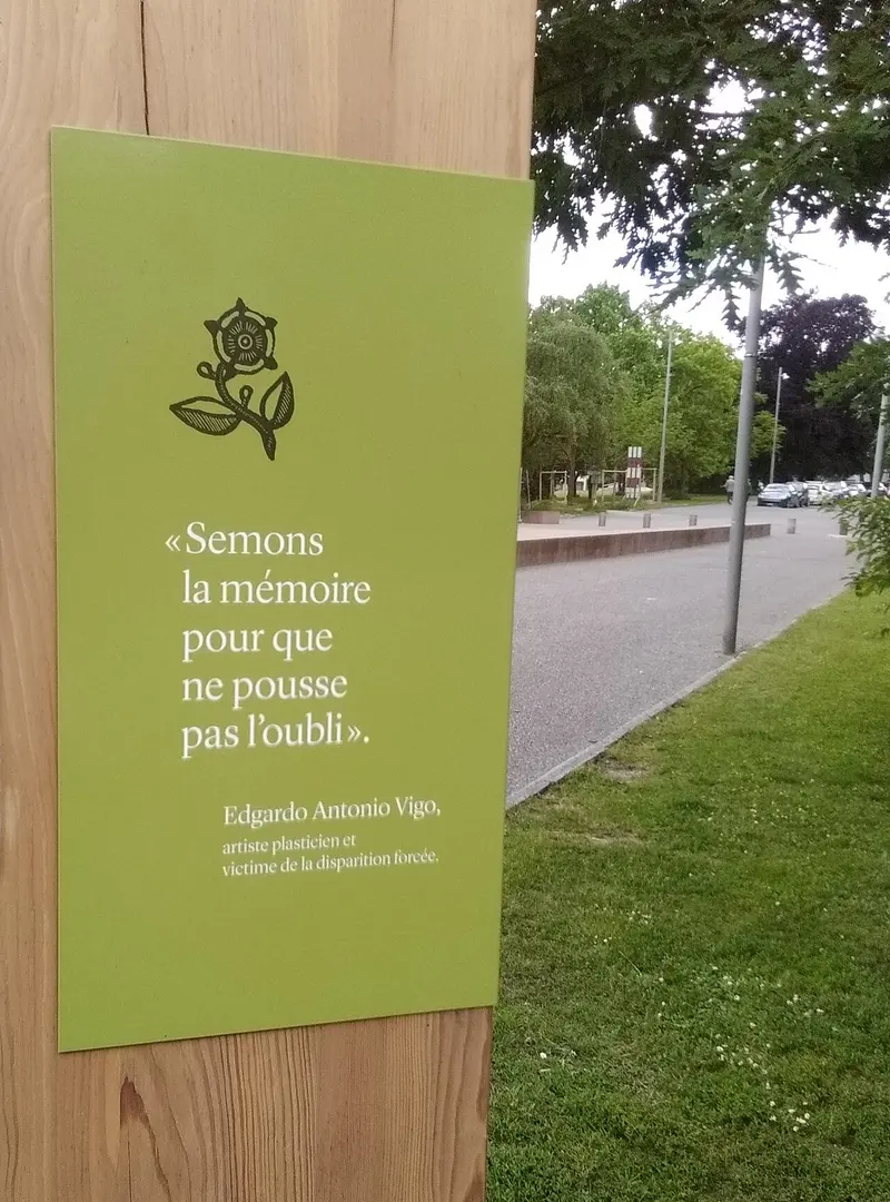 Jardin des Disparus