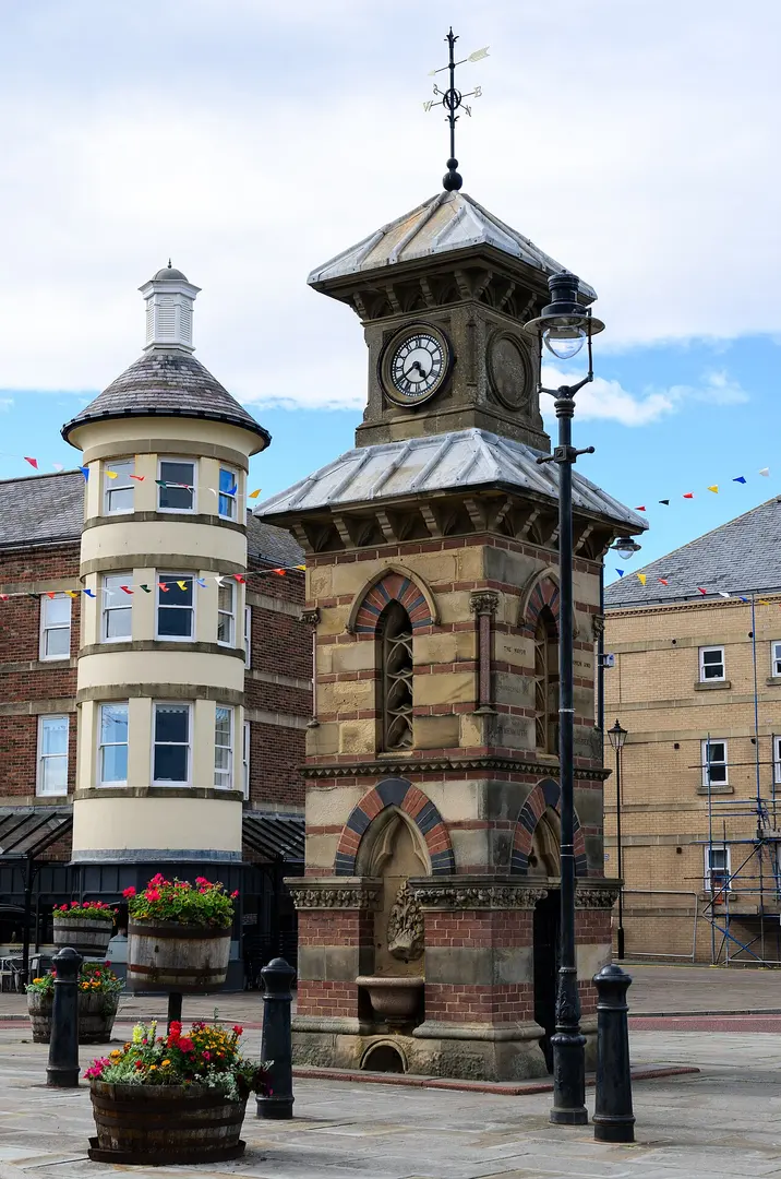 Scott Clock and Fountain