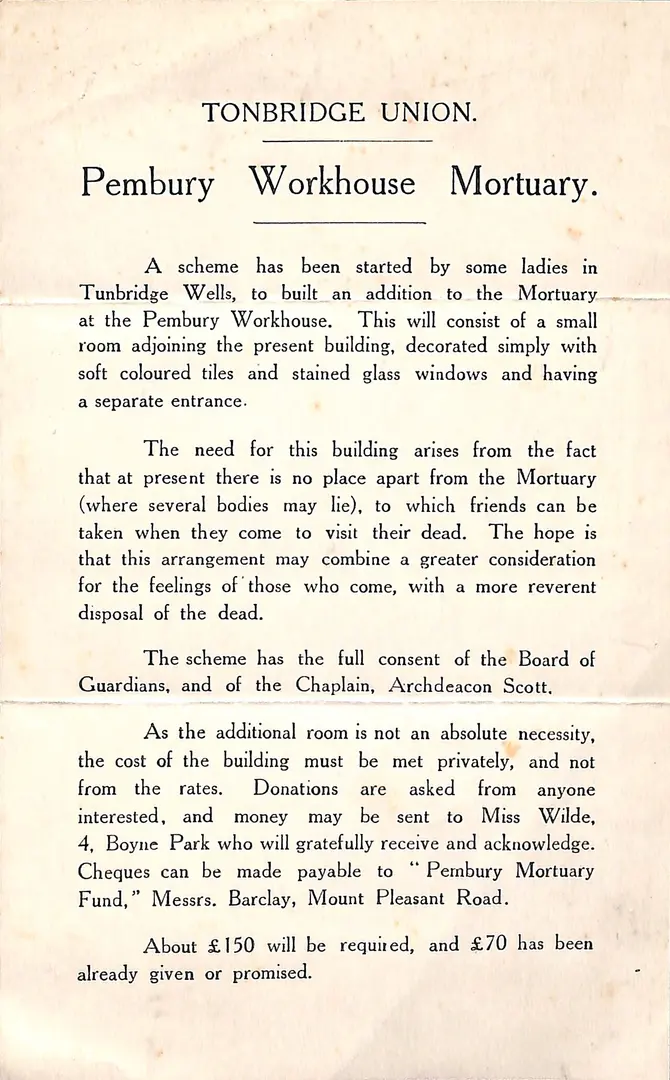 Blue Plaques: The Tipton Workhouse