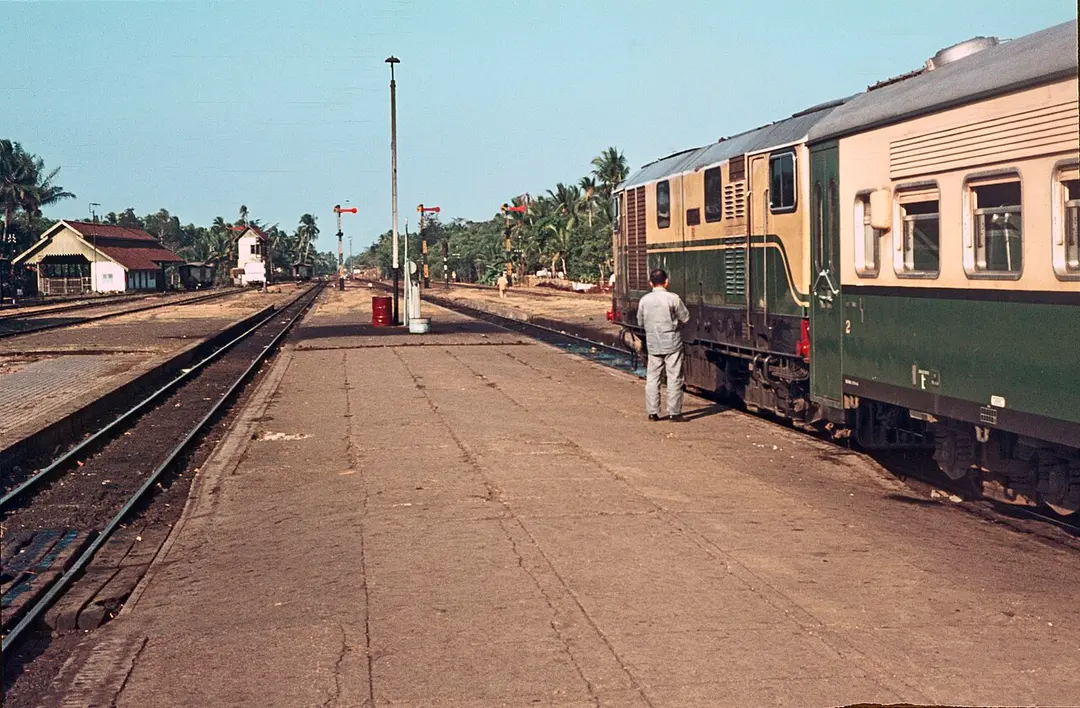 Kroya railway station