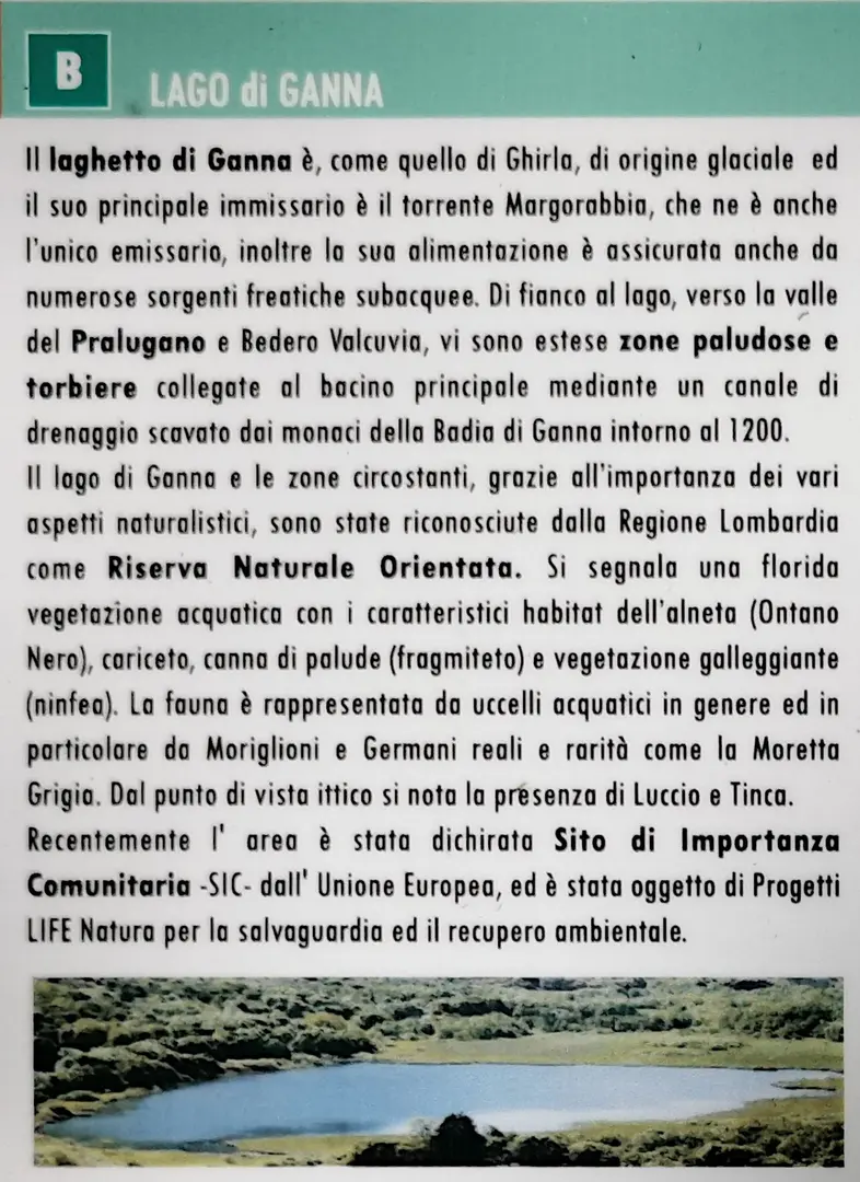 Lago di Ganna