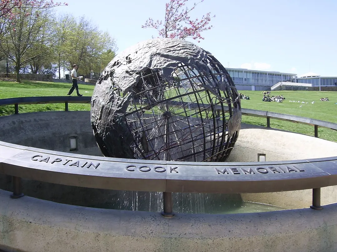 Captain Cook Memorial Globe