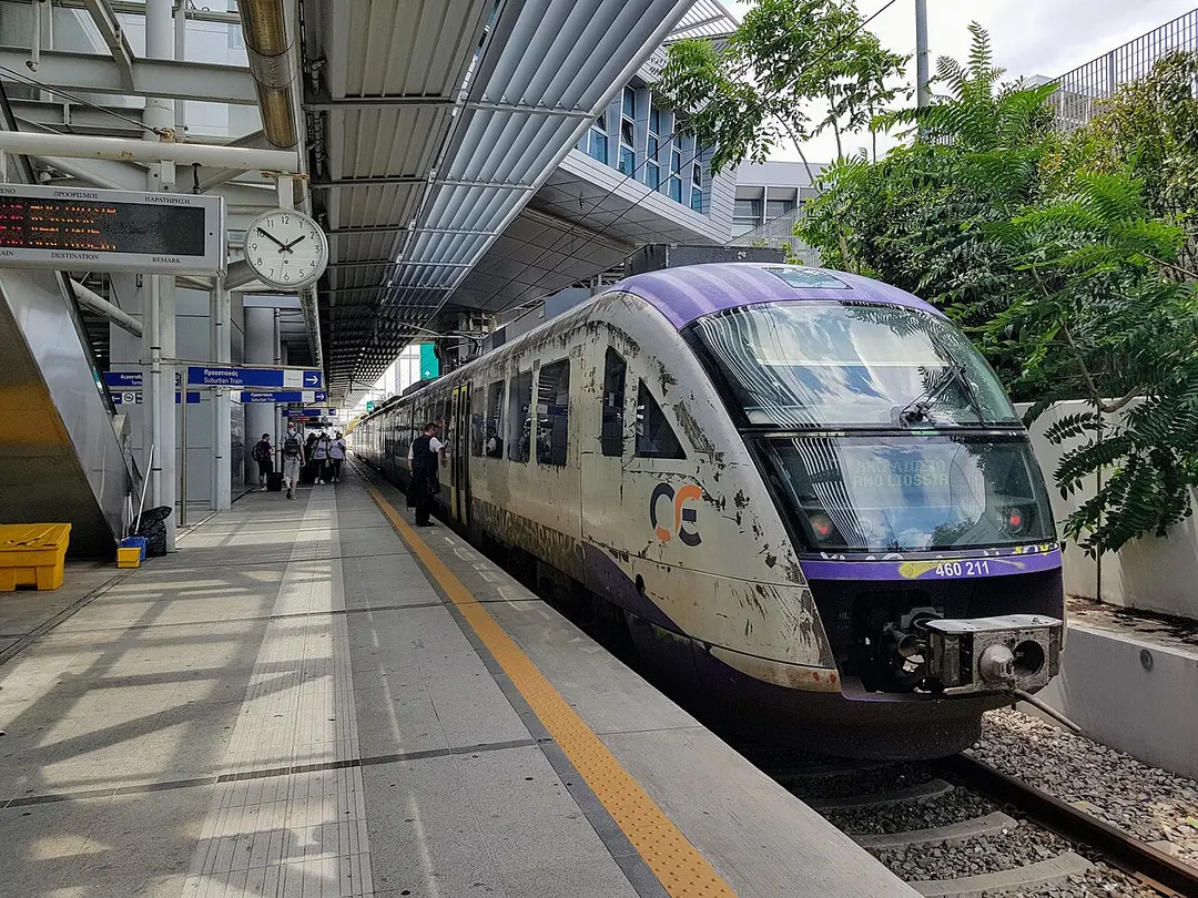 Athens International Airport station