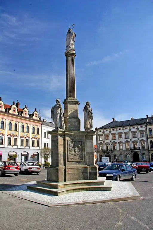Mariánský sloup v Hořicích