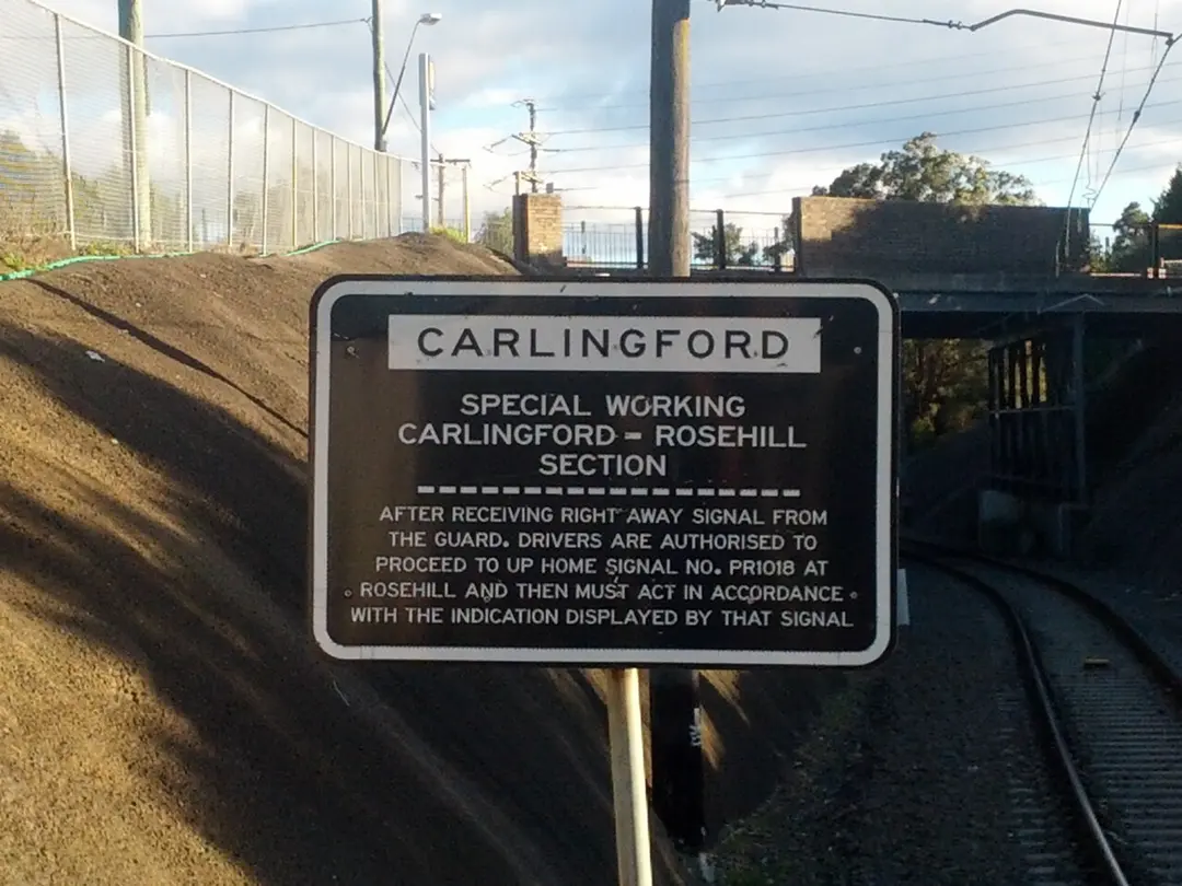 Carlingford railway station