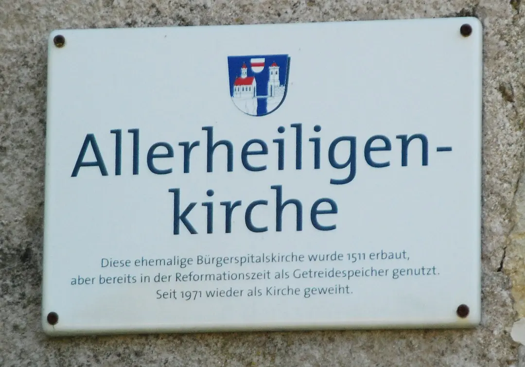 Allerheiligenkirche (ehem. Bürgerspitalkapelle)