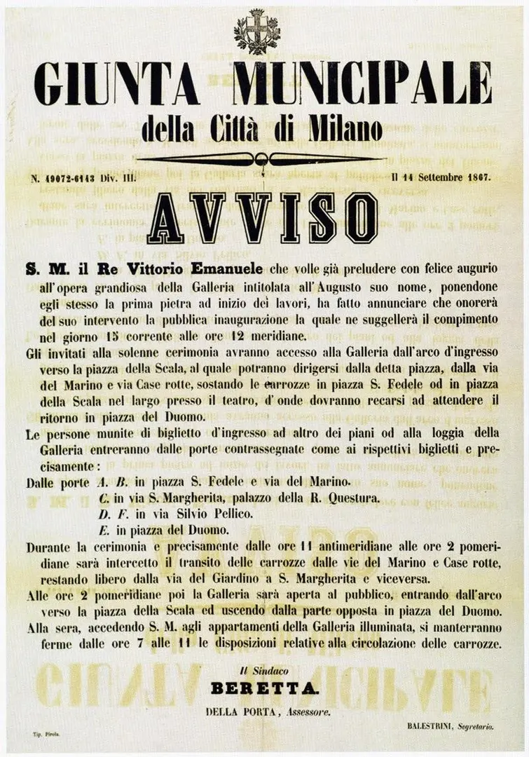 Galleria Vittorio Emanuele Secondo