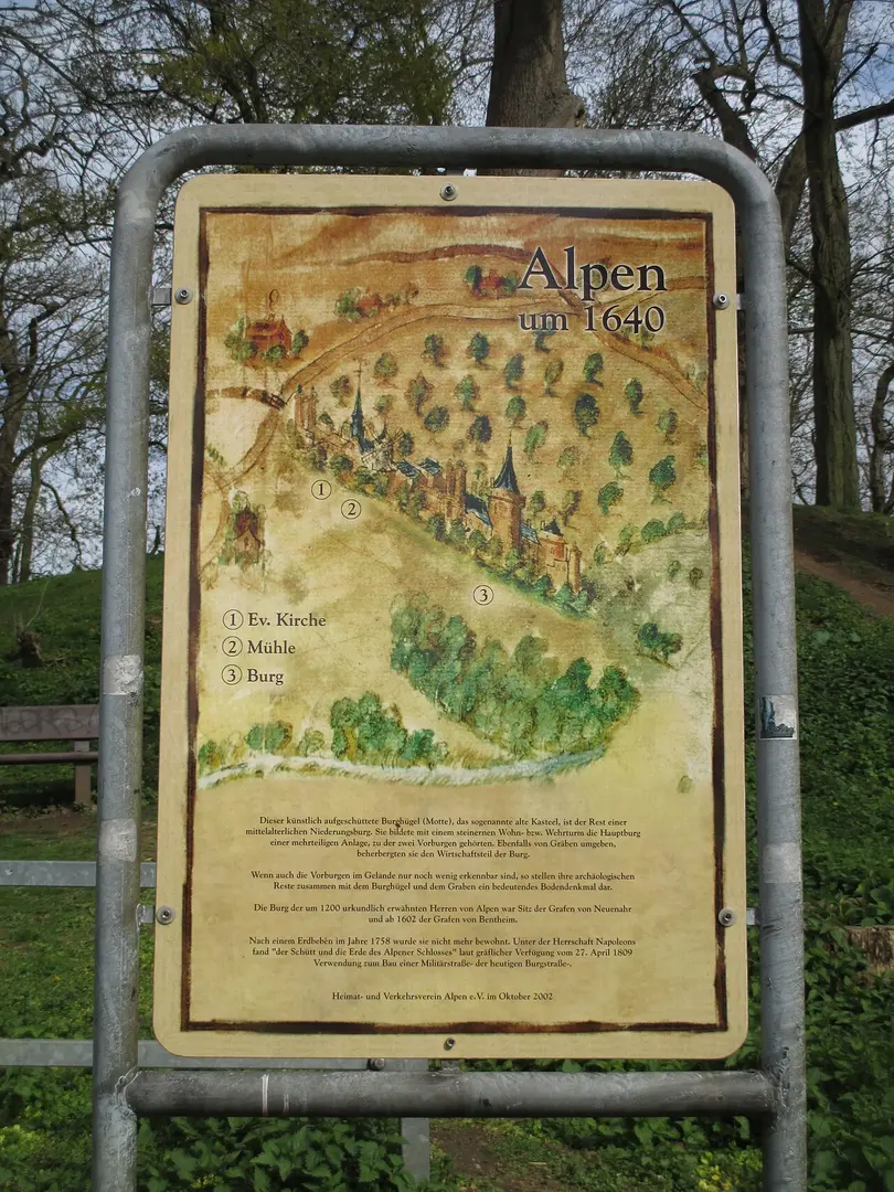 Burg von Alpen