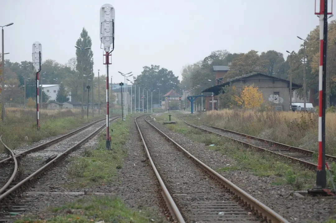 Train station in Nowogard