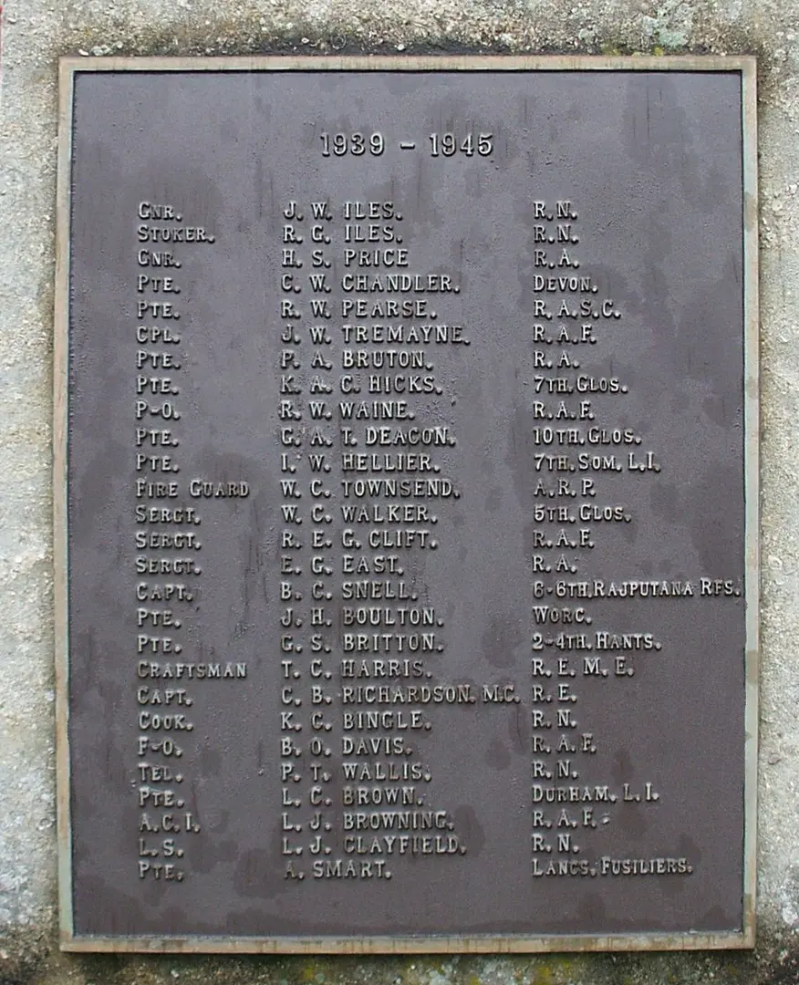 Nailsworth War Memorial Cross