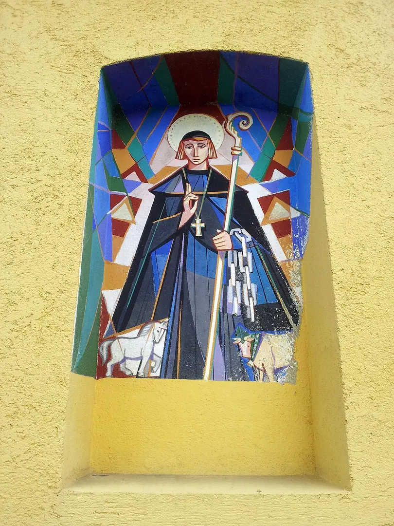 Sturmkreuz mit Mater dolorosa
