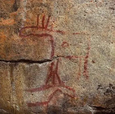Felsbilder von Astuvansalmi