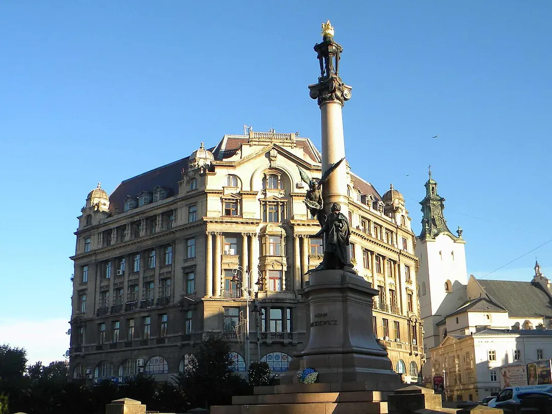 Adam Mickiewicz Monument, Lviv