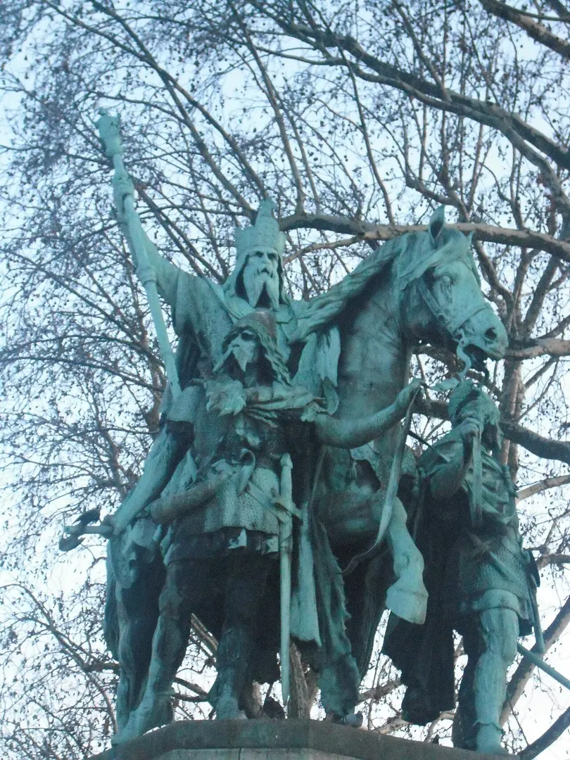 Charlemagne et ses leudes