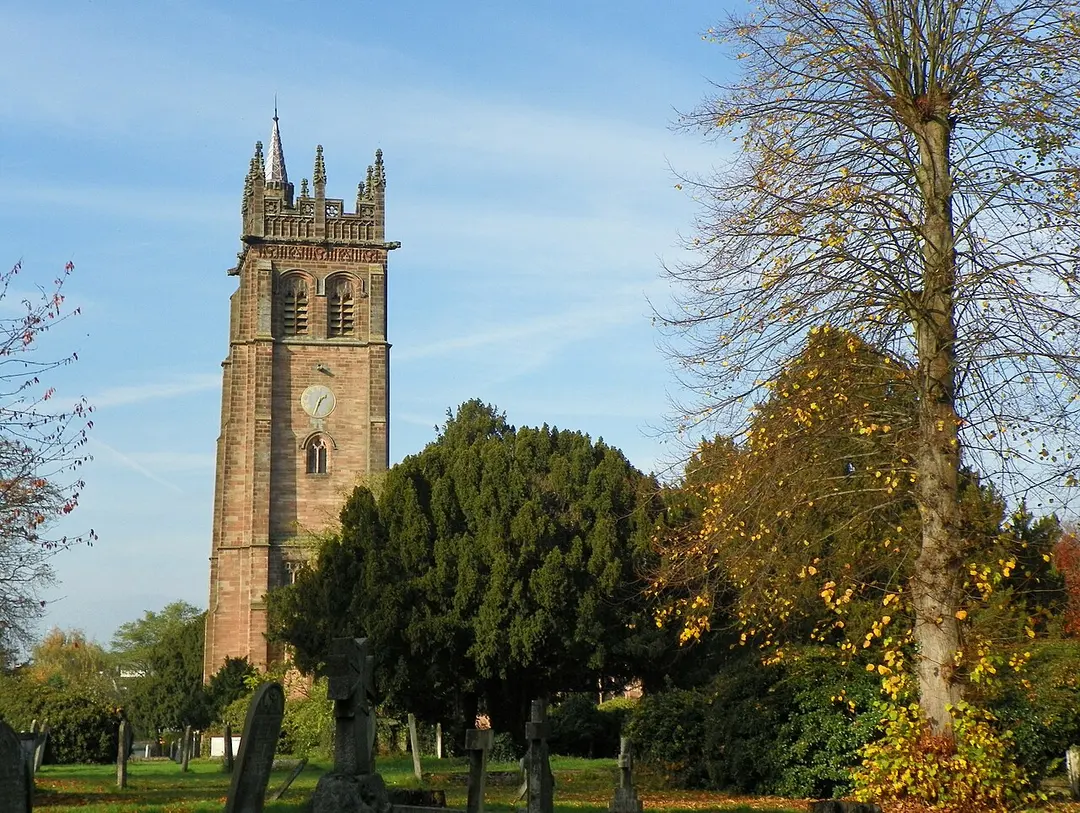 All Saints Church with Saint John