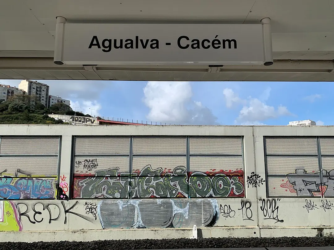 Bahnhof Agualva/Cacém