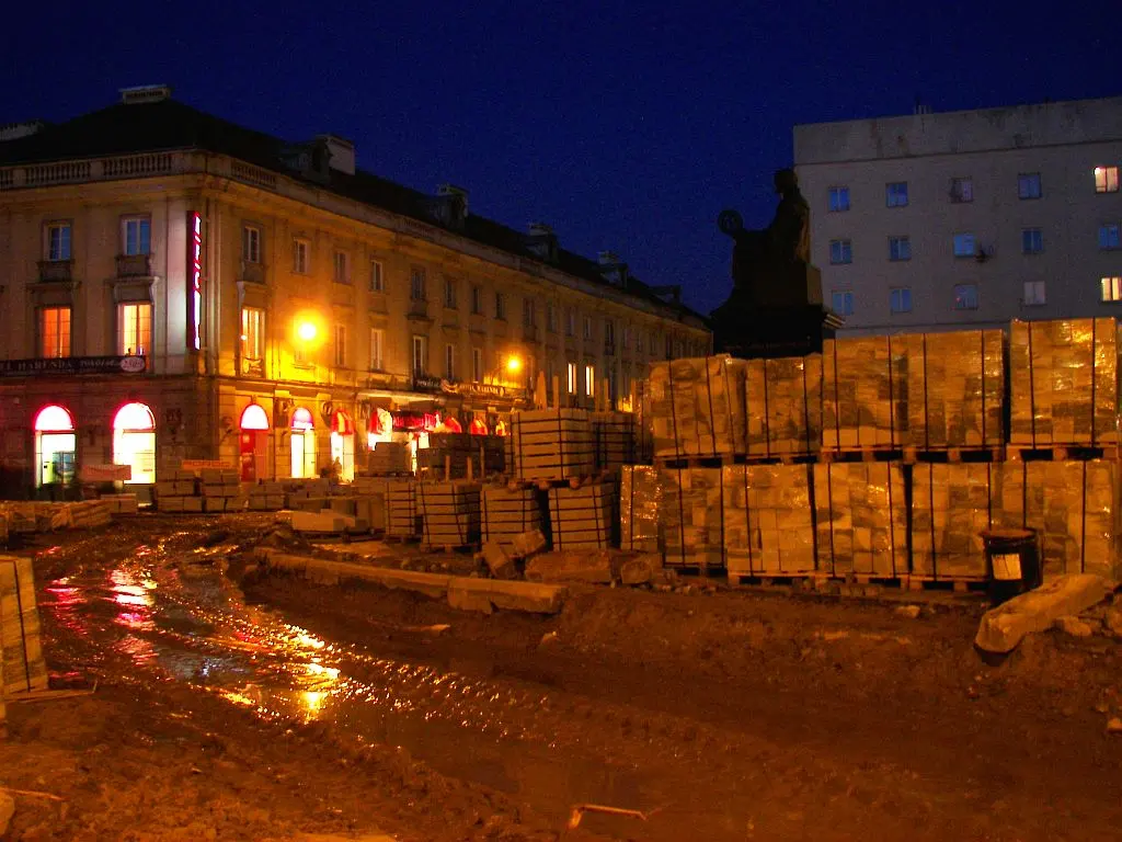 Nicolaus Copernicus Monument in Warsaw