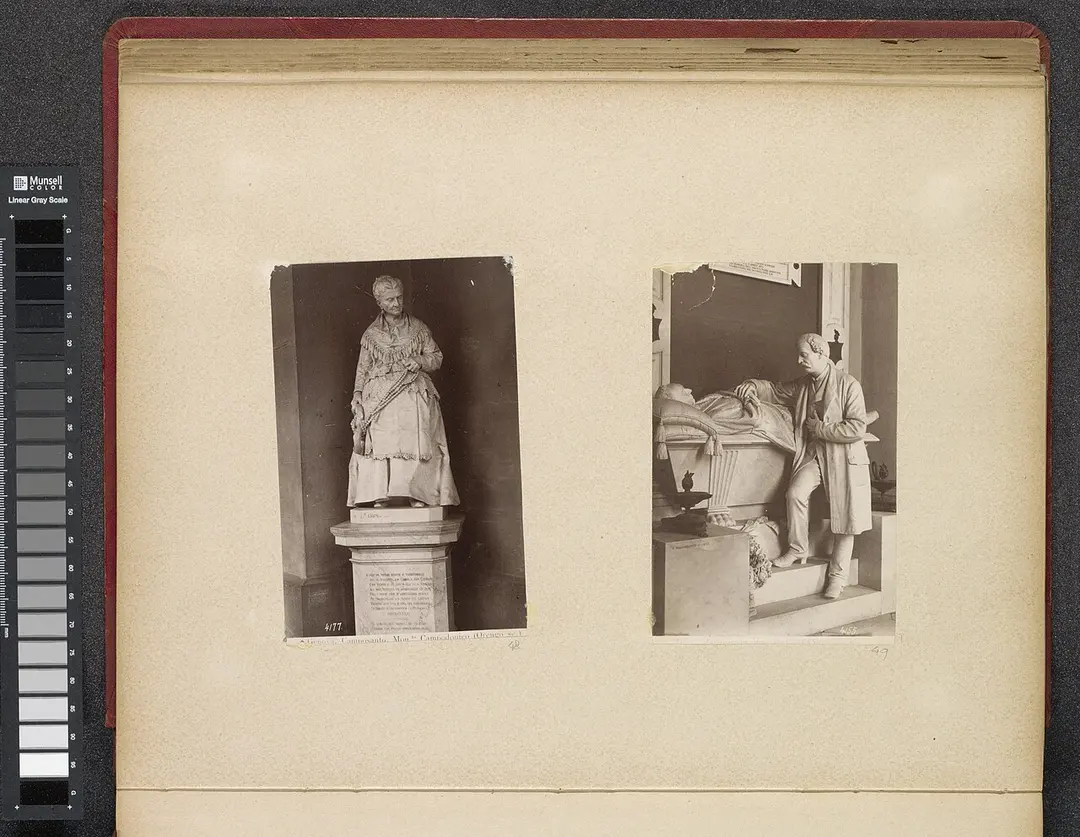 Tomba e Statua di Caterina Campodonico