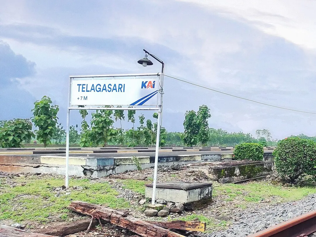 Telagasari railway station