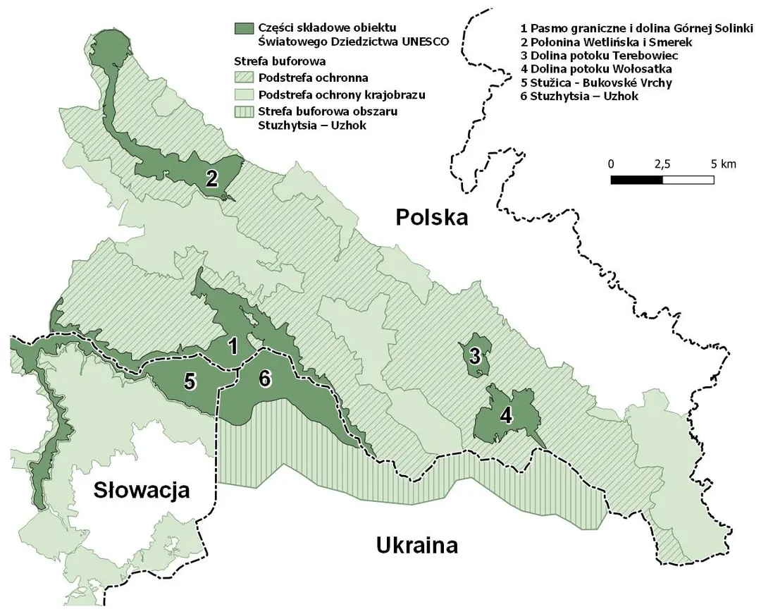 Alte Buchenwälder und Buchenurwälder der Karpaten und anderer Regionen Europas