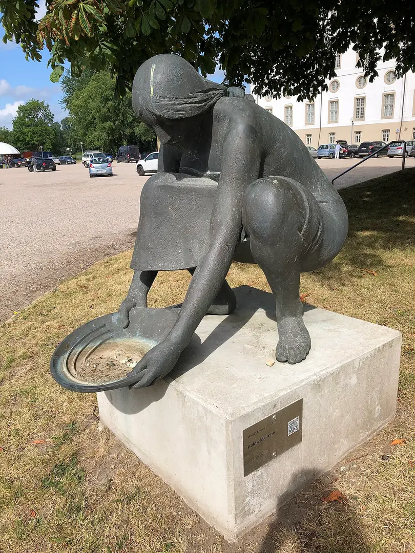 Die Goldwäscherin