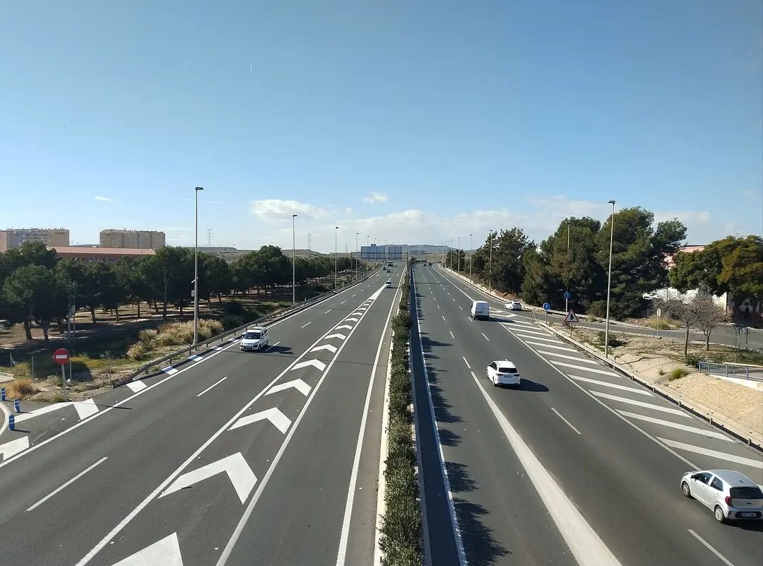 Alicante Autobahn (Spanien)